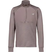 New Balance - Trail running tøj - Athletics Heat Grid 1/2 Zip Green til Unisex - Størrelse XL - Grøn
