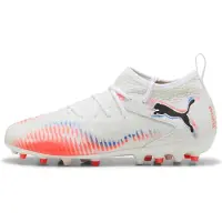 Puma FUTURE 8 MATCH MG Football Boots Youth, Shoes, White/Black/Glowing Red, 37