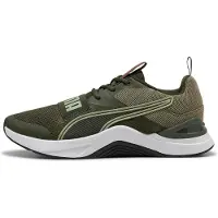Puma Prospect Training Shoes, Shoes, Dark Olive/Lux Army/White, 44