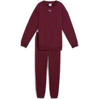 Puma Sweatsæt - Loungewear Oversized - Ruby Shimmer - - 16 år (176) - Sweatsæt