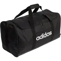 Adidas Sportstaske - Linear Duffel L - Sort/Hvid - - OneSize - Sportstaske