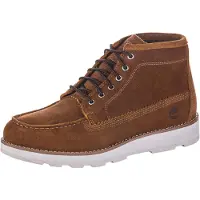 Timberland Timberlandtil mænd. TB0A6CEPEIZ1 Britton Mills Chukka Læder Ankelstøvler brun (41), Fast, Blonder, Casual, Udendørs