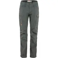 Fjällräven - Vandretøj dame - Kaipak Trousers Curved W Basalt til Unisex - Størrelse S - Grå