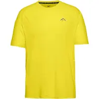 Nike Løbe T-Shirt Dri-FIT ADV Solar Chase - Gul/Sort, størrelse Large
