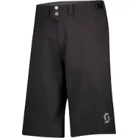 SCOTT - MTB tøj - Trail Flow W/Pad Shorts M Black til Unisex - Størrelse S - Sort