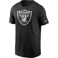 Nike Bluser & t-shirts 'Logo Essential T-Shirt Las Vegas Raiders Black' sort