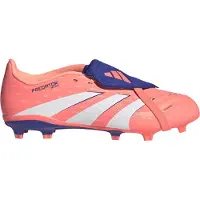 Adidas Predator League Fold-over Tongue FG/AG Coral Blaze - Orange/Hvid/Orange Børn, størrelse 38