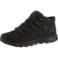 Timberland Timberlandtil mænd. TB0A1YN50151 Læderstøvler Sprint Trekker Mid sort (44), Fast, Blonder, Casual