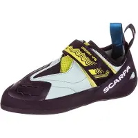 Scarpa - Klatresko - Origin VS Wmn Pastel Green Lime til Unisex - Størrelse 37 - Blå