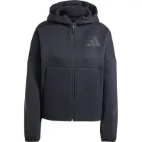 Adidas Sportssweatjakke 'Z.N.E.' grå / sort