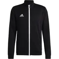 Adidas Track Jakke Entrada 22 - Sort/hvid, størrelse Small