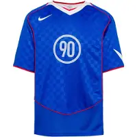 Nike Trænings T-Shirt Dri-FIT T90 Energy Jersey - Blå/Hvid/Rød/Hvid, størrelse Large