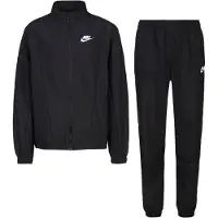 Nike Træningsdragt NSW Woven FZ - Sort/Hvid Børn, størrelse L: 147-158 cm