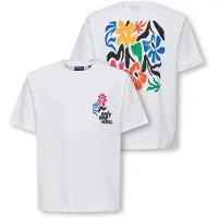 Only & Sons Junior Shirts 'OSJFRED LAURENT' blå / orange / sort / hvid