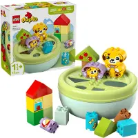 LEGO DUPLO - Puttekasse: Hundehus 10441 - 17 Dele - - OneSize - Klodser