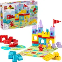 LEGO DUPLO - Hopsys slotsspil 10450 - 47 Dele - - OneSize - Klodser