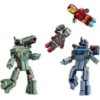 LEGO Super Heroes 76320 Iron Man og War Machine mod Hammer-droner