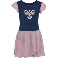 Hummel Gymnastikdragt - hmlJR - Mix Glitter - Black Iris - - 12 år (152) - Gymnastiktøj