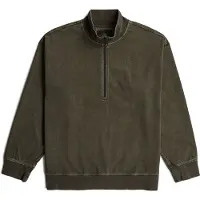 G-Star Washed HB Relaxed Half Zip Sweater - Grey - Men
