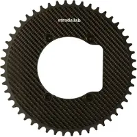 Strada Lab 1x Single Carbon Chainring - 52t - Cykeltilbehør