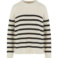 Urban Classics Pullover ecru / sort
