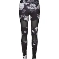 Urban Classics Leggings antracit / sort / hvid