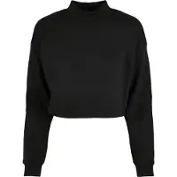 Urban Classics Cropped Oversized High Neck Crew Sweatshirt