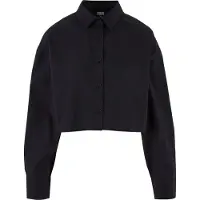 Urban Classics Cropped Oversize Langærmet Bluse