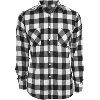 Urban Classics Skjorte sort / hvid