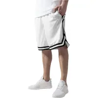 Urban Classics Bukser sort / hvid