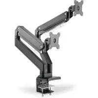 Digitus Dual Gas Spring Monitor Desk Mount 30 kg 15"-35" 100 x 100 mm