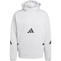 Adidas Sportsweatshirt 'ZNE' grå-meleret / sort