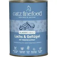 Catz Finefood 6 x 400 g - Laks & fjerkræ