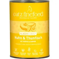 Catz Finefood Økonomipakke: 24 x 400 g Kylling & Tunfisk