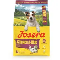 Josera Mini Chicken & Rice-3kg Hundefoder Til Voksne Hunde