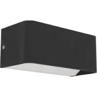Eglo CONNECT.Z SANIA SMART udendørs væglampe sort M/FARVER(RGB) OG TUNABLE WHITE