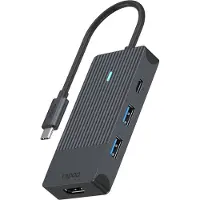 Rapoo Multiport USB-C UCM-2001 4-i-1 USB-C-Adapter