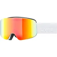 Uvex pwdr FM, skibriller, junior, hvid