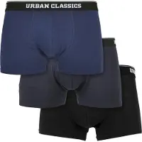 Urban Classics Boksershorts navy / natblå / hvid