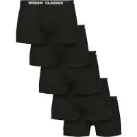 Urban Classics Boksershorts sort / hvid