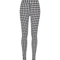 Urban Classics Leggings sort / hvid