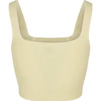 Urban Classics Cropped Knit Ærmeløs Top