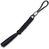 We Knife Paracord Lanyard Black