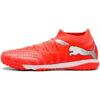 Puma FUTURE 9 MATCH TT Football Boots Unisex, Shoes, Glowing Red/White/Black, 45
