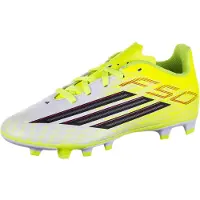 Adidas F50 Club FxG Born For Goals - Gul/Sort/Rød Børn, størrelse 38