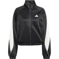 Adidas Træningsjakke 'Stadium' sort / hvid