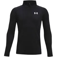 Under Armour Bluse - Tech 2.0 - 1/2 Zip - Sort - - 8 år (128) - Bluse