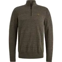 PME Legend Pullover 'Pullover with half zipper' oliven
