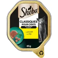 Sheba Classics paté med laks vådfoder til katte (bakker 85 g)