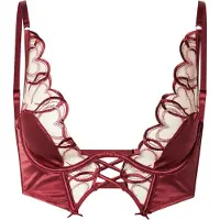 Hunkemoller BH 'Olivia' vinrød